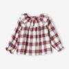 Vertbaudet Baby Bluse mit Volantkragen