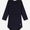 Petit Bateau Baby Body mit Volantkragen PETIT BATEAU