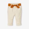 Vertbaudet Baby Cordhose mit Stoffgürtel