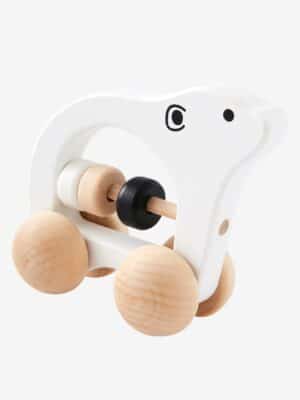 Vertbaudet Baby Greifspielzeug „Eisbär“ aus Holz FSC