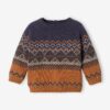 Vertbaudet Baby Jacquard-Pullover Oeko-Tex