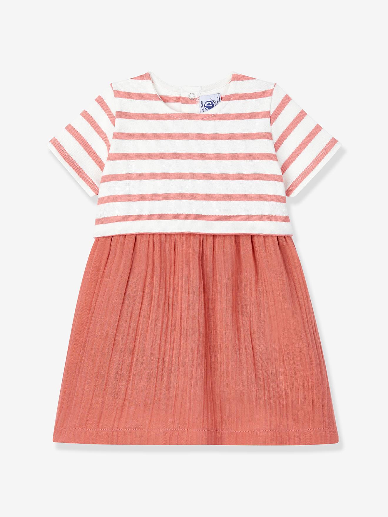 Petit Bateau Baby Kleid aus Bio-Baumwolle PETIT BATEAU