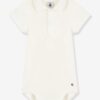 Petit Bateau Baby Kurzarmbody mit Kragen PETIT BATEAU
