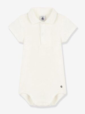 Petit Bateau Baby Kurzarmbody mit Kragen PETIT BATEAU