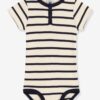 Petit Bateau Baby Kurzarmbody PETIT BATEAU