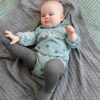 Vertbaudet Baby Kurzoverall aus em Samt