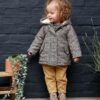 Vertbaudet Baby Mantel mit Kapuze & Recyclingmaterial