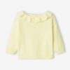 Vertbaudet Baby Pullover mit Rüschenkragen Oeko-Tex