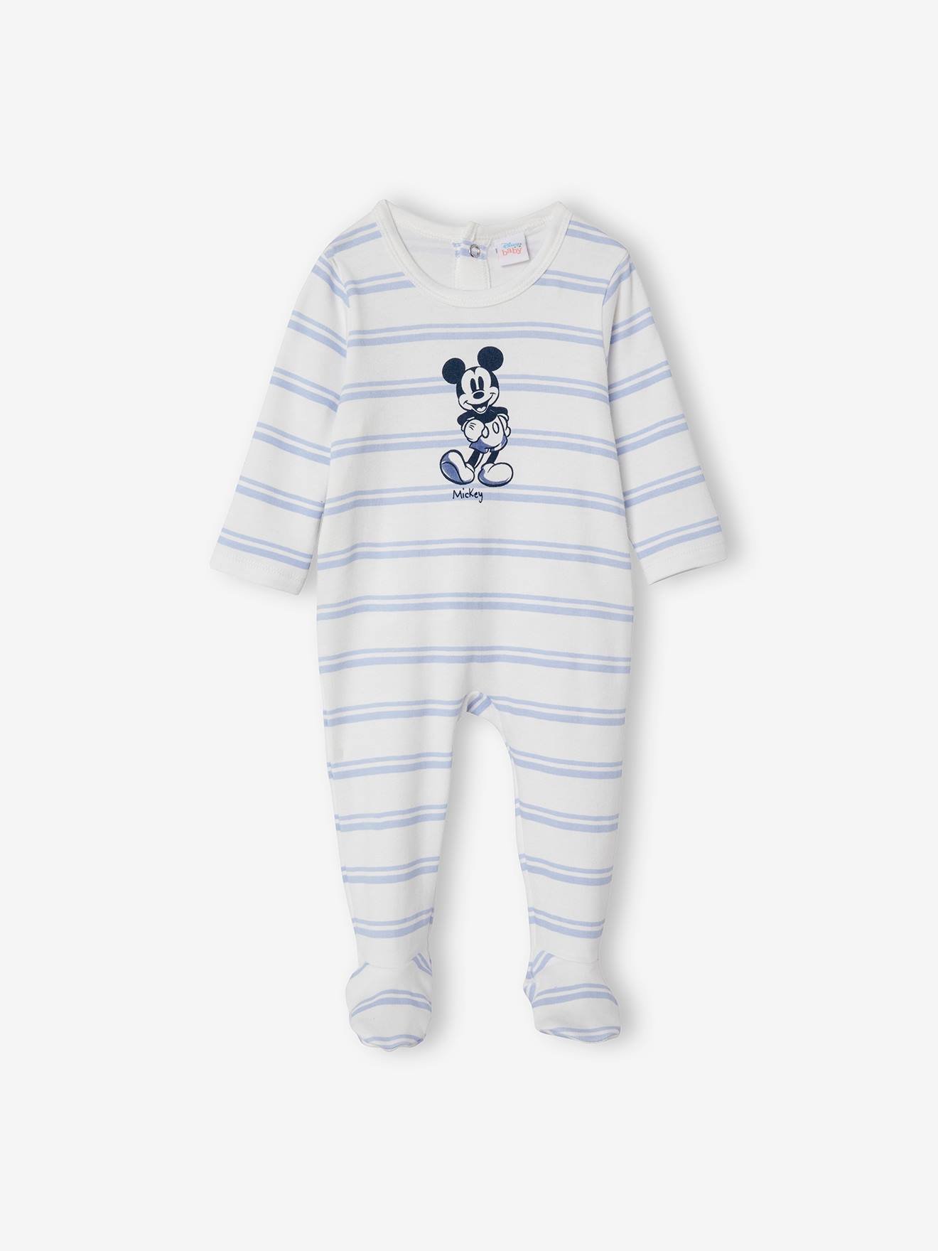 Micky Maus Baby Samt-Strampler Disney MICKY MAUS