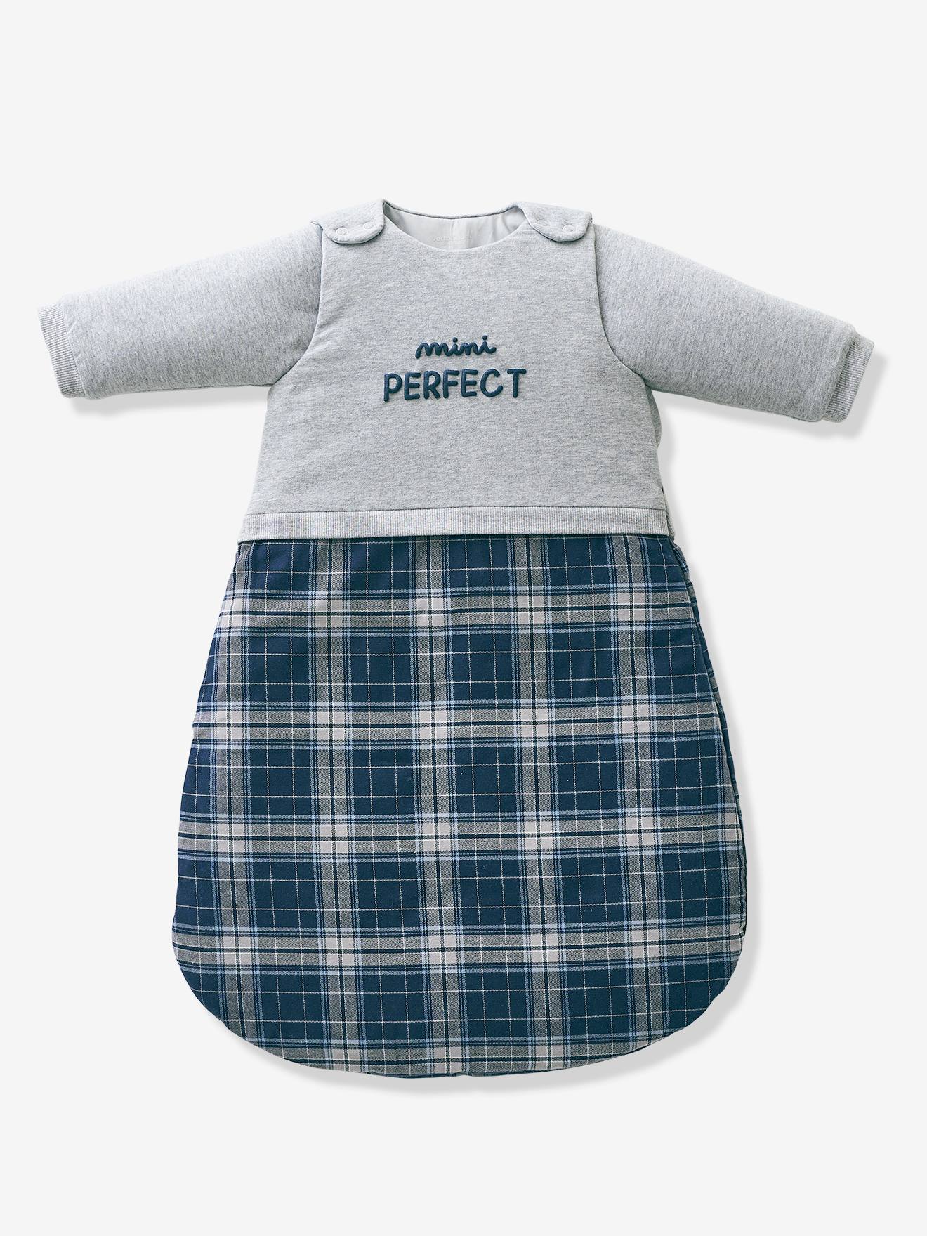 Vertbaudet Baby Schlafsack mit abnehmbaren Ärmeln „Mini Perfect“ Oeko-Tex
