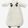 Vertbaudet Baby Schlafsack „Panda“ aus Teddyfleece