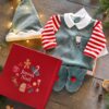 Vertbaudet Baby Set aus Strampler und Mütze