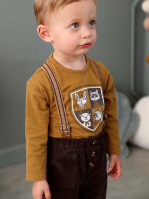 Vertbaudet Baby Shirt mit Wappen