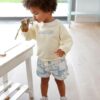 Vertbaudet Baby Shorts mit Recycling-Wattierung