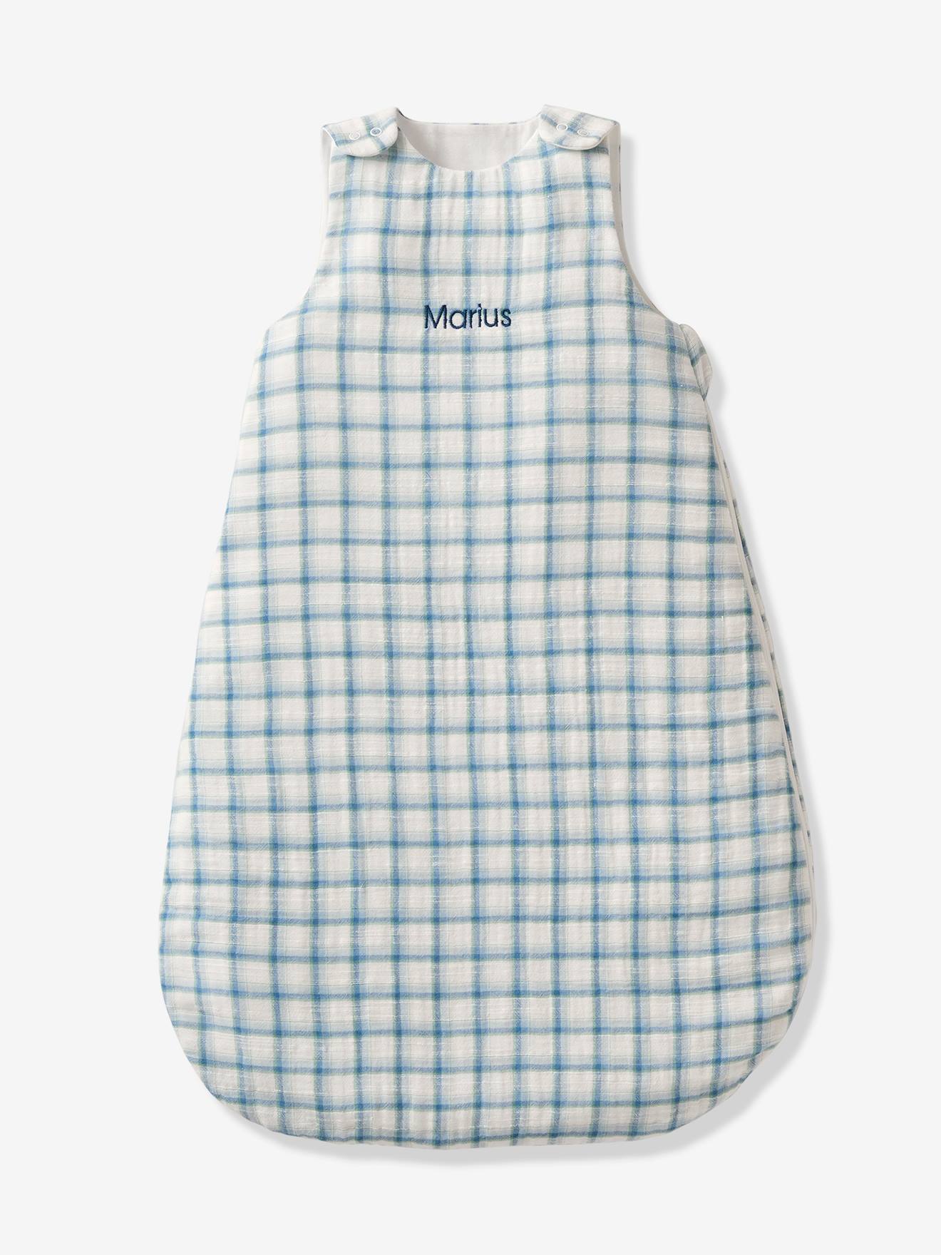 Vertbaudet Baby Sommerschlafsack „Karo“ Oeko-Tex