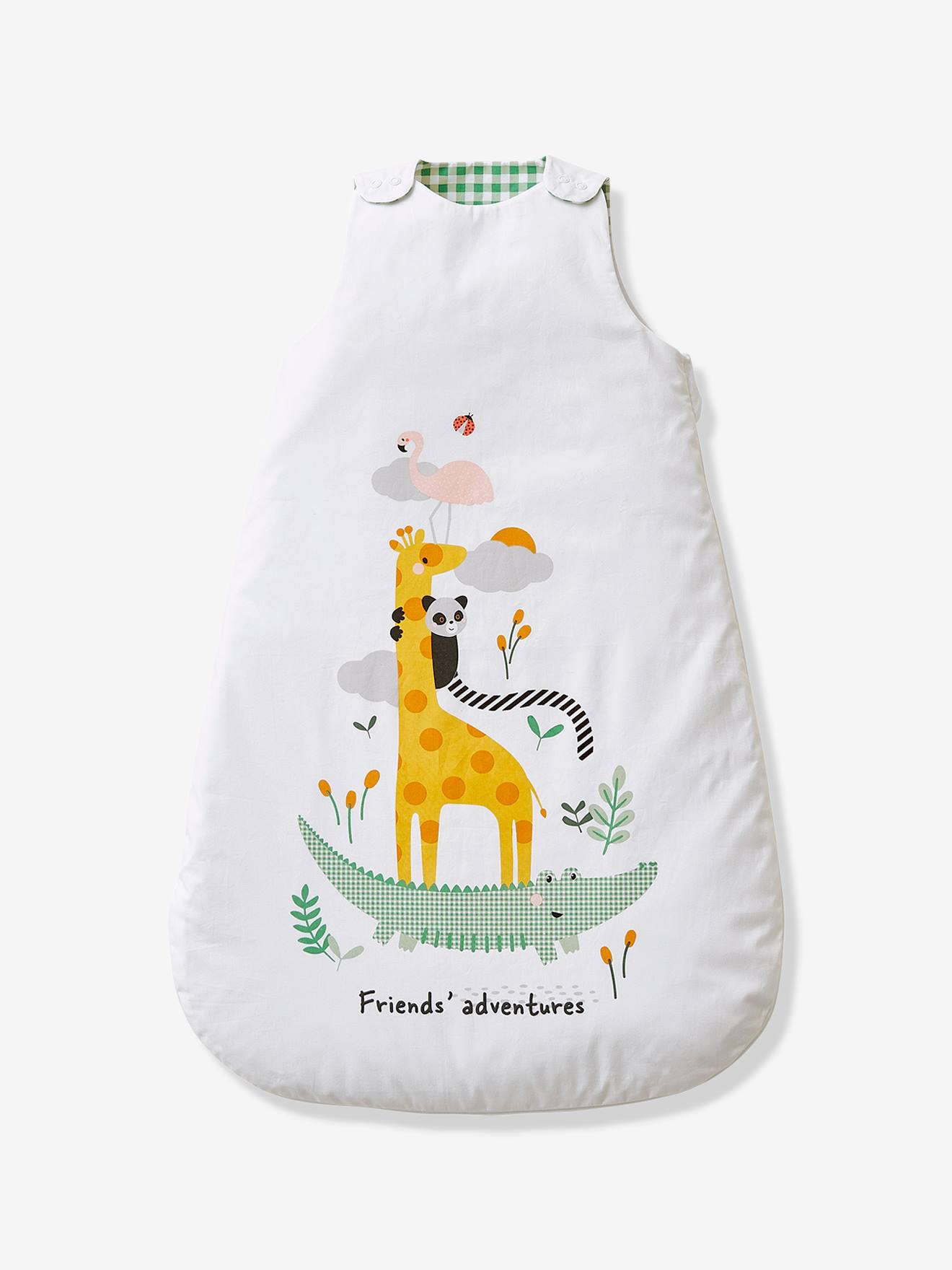 Vertbaudet Baby Sommerschlafsack „Tierpyramide“