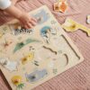 Vertbaudet Baby Steckpuzzle „Dschungel“