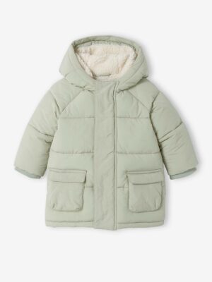 Vertbaudet Baby Steppjacke mit Kapuze & Recycling-Polyester