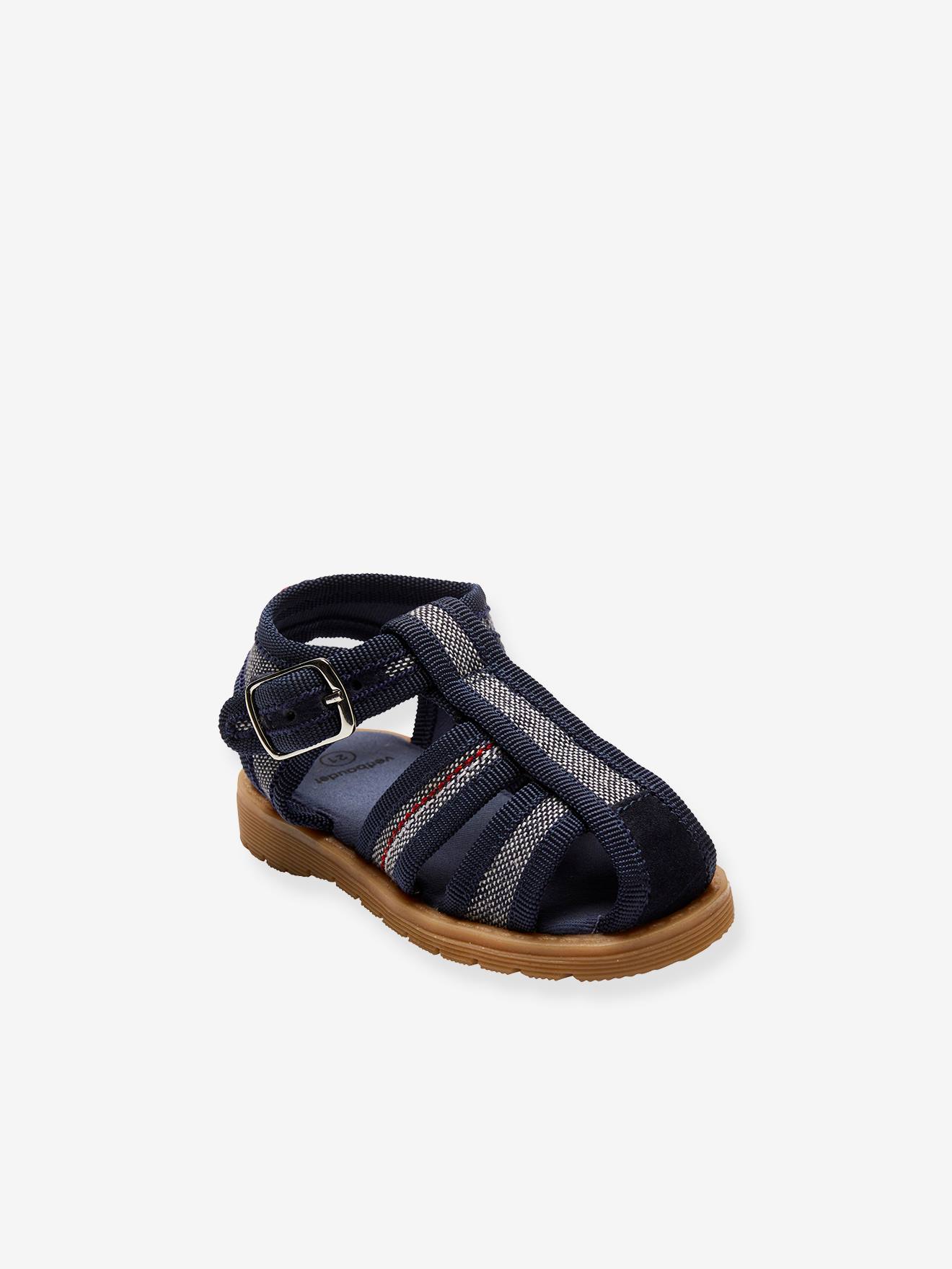 Vertbaudet Baby Stoff-Sandalen