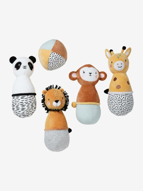 Vertbaudet Baby Stoffkegel Spiel „Tansania“