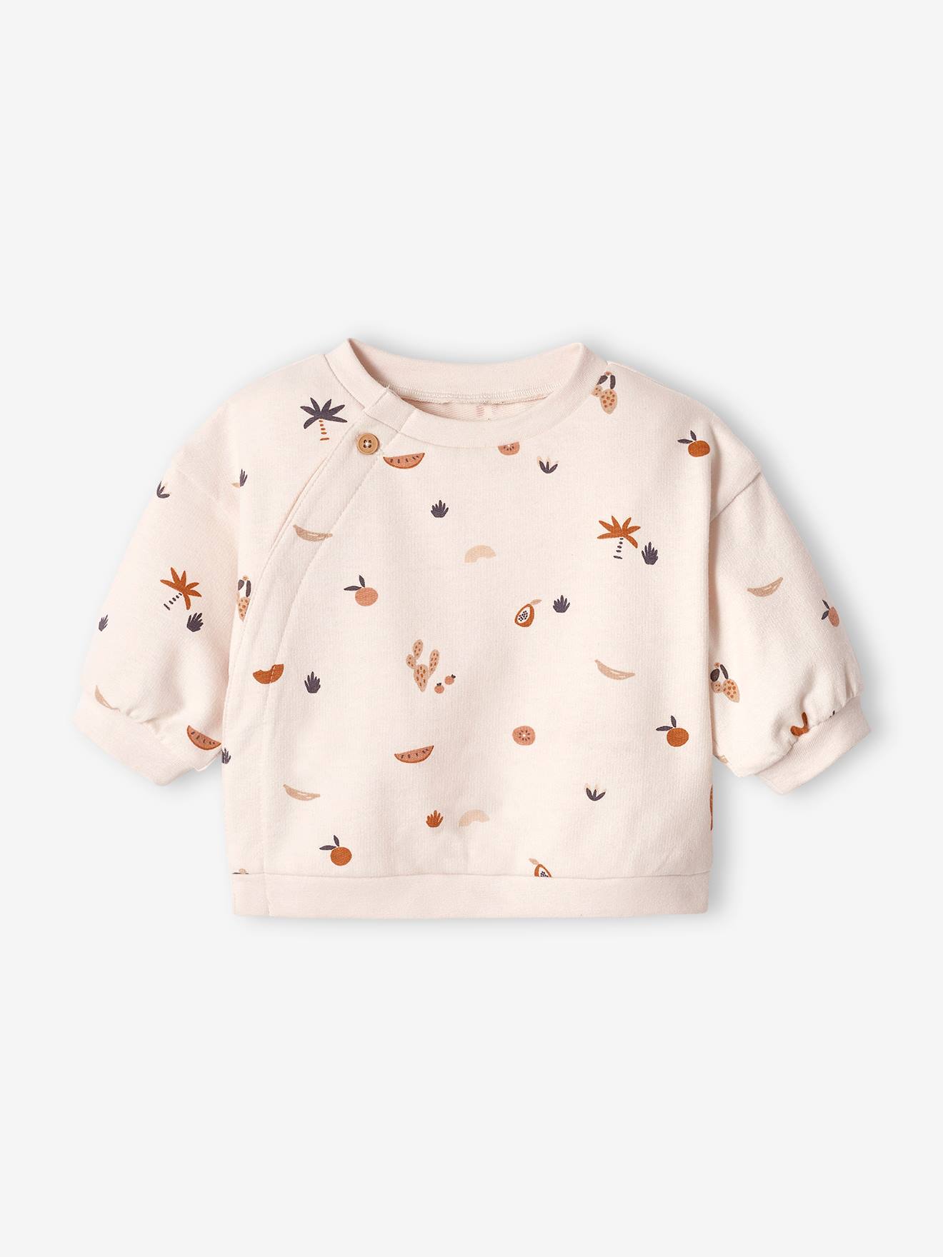 Vertbaudet Baby Sweatshirt mit Öffnung vorn