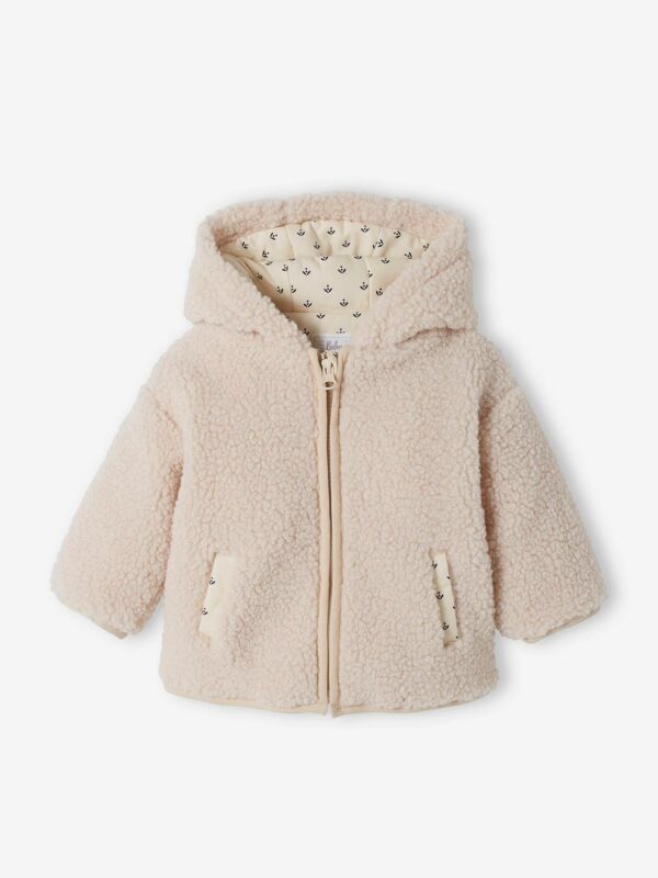 Vertbaudet Baby Webpelz-Jacke