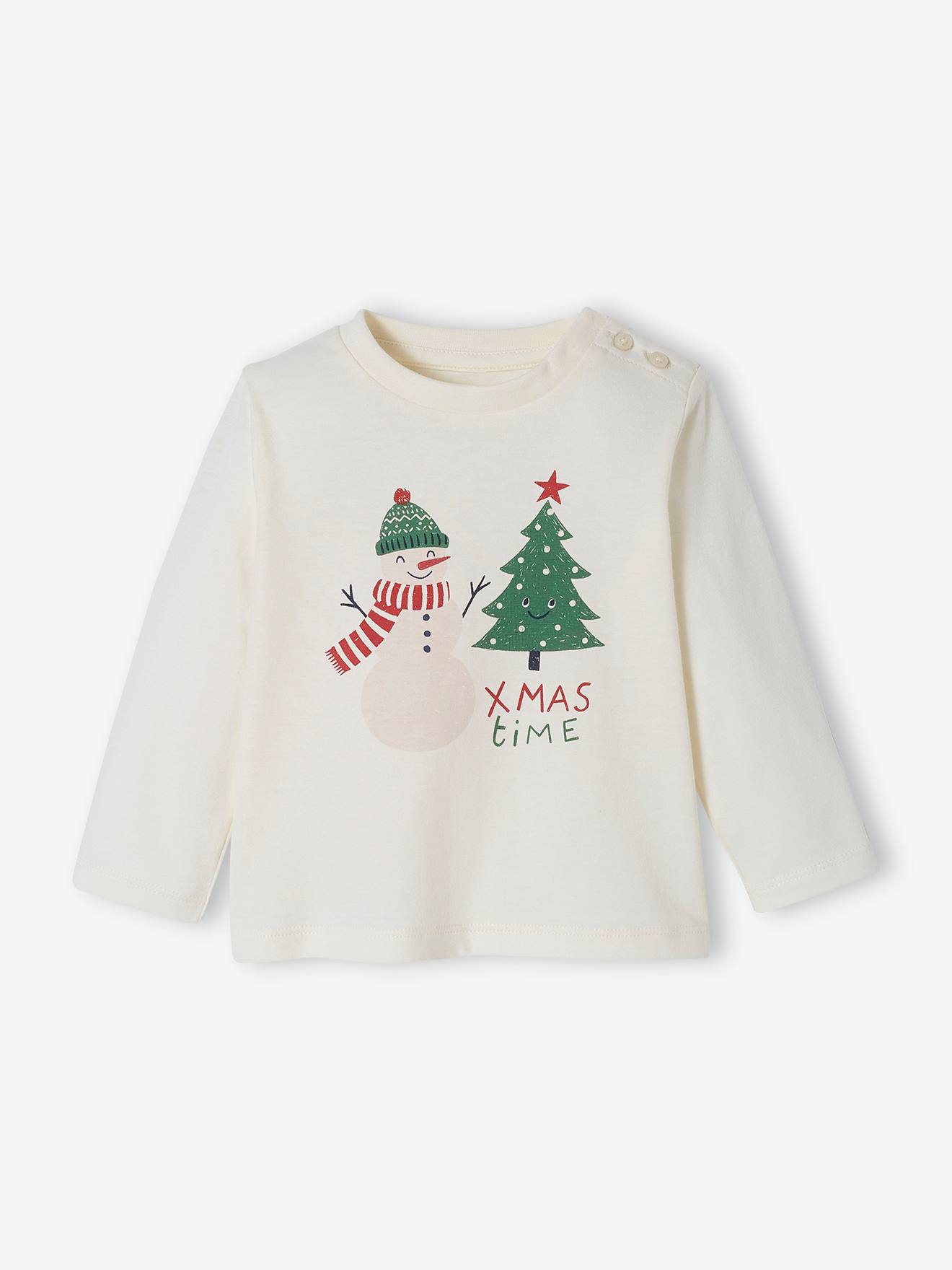 Vertbaudet Baby Weihnachts-Shirt „Christmas Time“