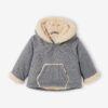 Vertbaudet Baby Wickeljacke mit Kapuze & Recycling-Polyester
