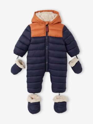 Vertbaudet Baby Winter-Overall mit Recycling-Polyester