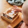 Vertbaudet Baby Würfelpuzzle „Märchenwald“