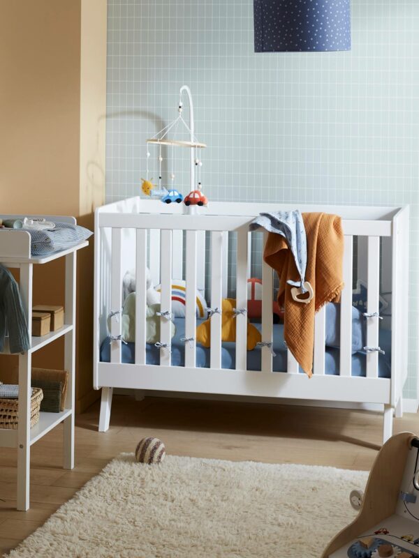 Vertbaudet Babybett „Madison“ mit verstellbarem Bettboden