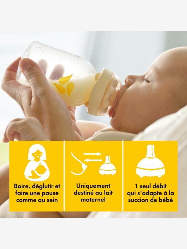 Medela Babyflasche 150 ml mit Muttermilchsauger „Calma“ MEDELA