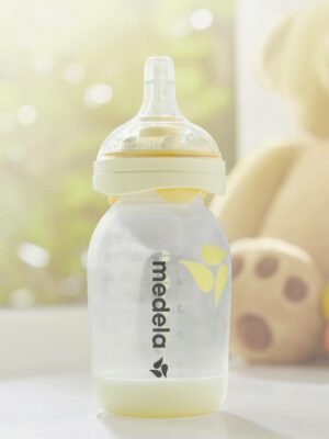 Medela Babyflasche 250 ml mit Muttermilchsauger „Calma“ MEDELA