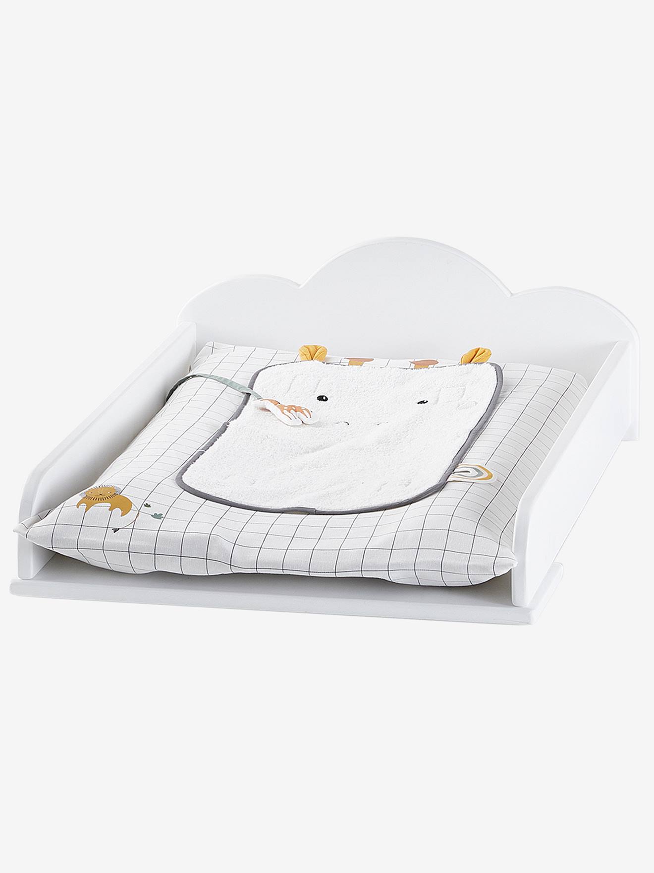 Vertbaudet Babyzimmer Wickelaufsatz für Kommoden „Wolke“