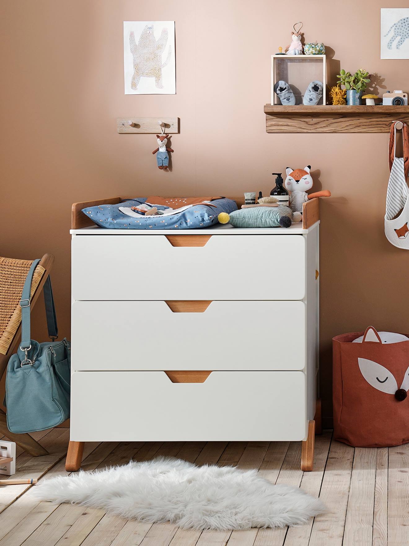 Vertbaudet Babyzimmer Wickelkommode „Pirouette“