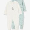 Vertbaudet Bio-Kollektion: 2er-Pack Baby Strampler „Lovely Nature“
