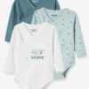 Vertbaudet Bio-Kollektion: 3er-Pack Baby Bodys „Lovely e“