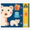 Djeco Erste Tierpuzzles „Im Wald“ DJECO