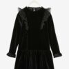 Vertbaudet Festliches Mädchen Samtkleid