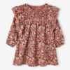 Vertbaudet Gesmoktes Mädchen Baby Kleid