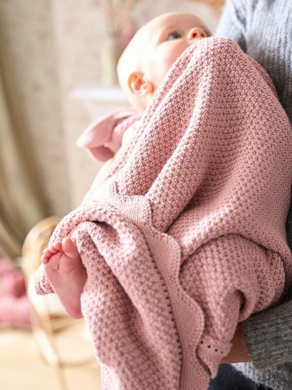 Vertbaudet Gestrickte Babydecke