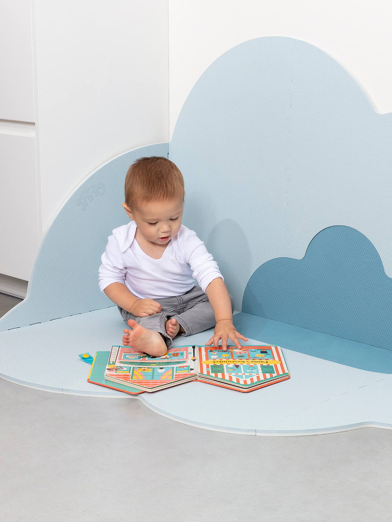 Quut Großer Baby Spielteppich „Wolke“ QUUT