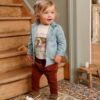 Vertbaudet Jungen Baby Jeanshemd
