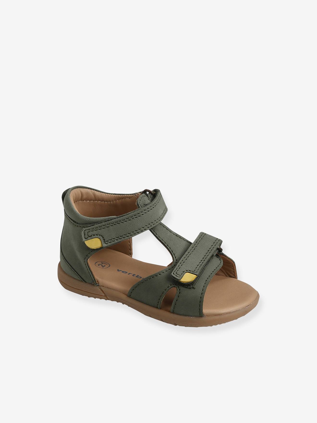 Vertbaudet Jungen Baby Sandalen mit Klett