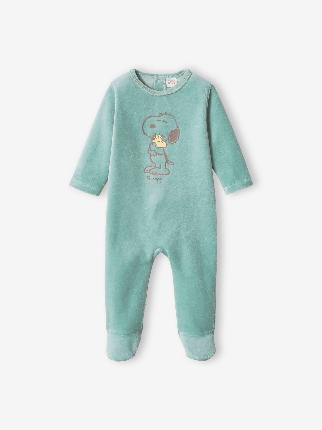 Peanuts Snoopy Jungen Baby Strampler PEANUTS SNOOPY salbei