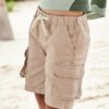 Vertbaudet Jungen Cargoshorts mit Dehnbund