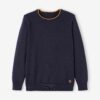 Vertbaudet Jungen Feinstrick-Pullover BASIC