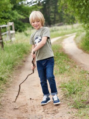 Vertbaudet Jungen Slim-Fit-Jeans „waterless“