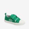 Vertbaudet Jungen Stoff-Sneakers mit Klettverschluss