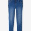 Vertbaudet Jungen Sweathose in Denim-Optik